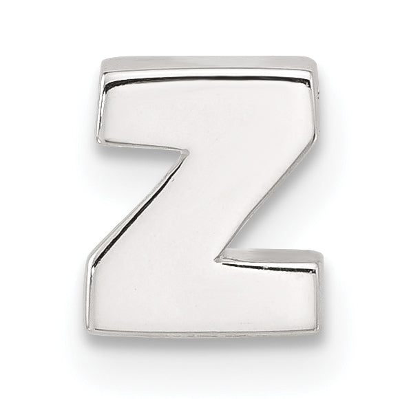 Sterling Silver E-coated Letter Z Slide Charm Main image