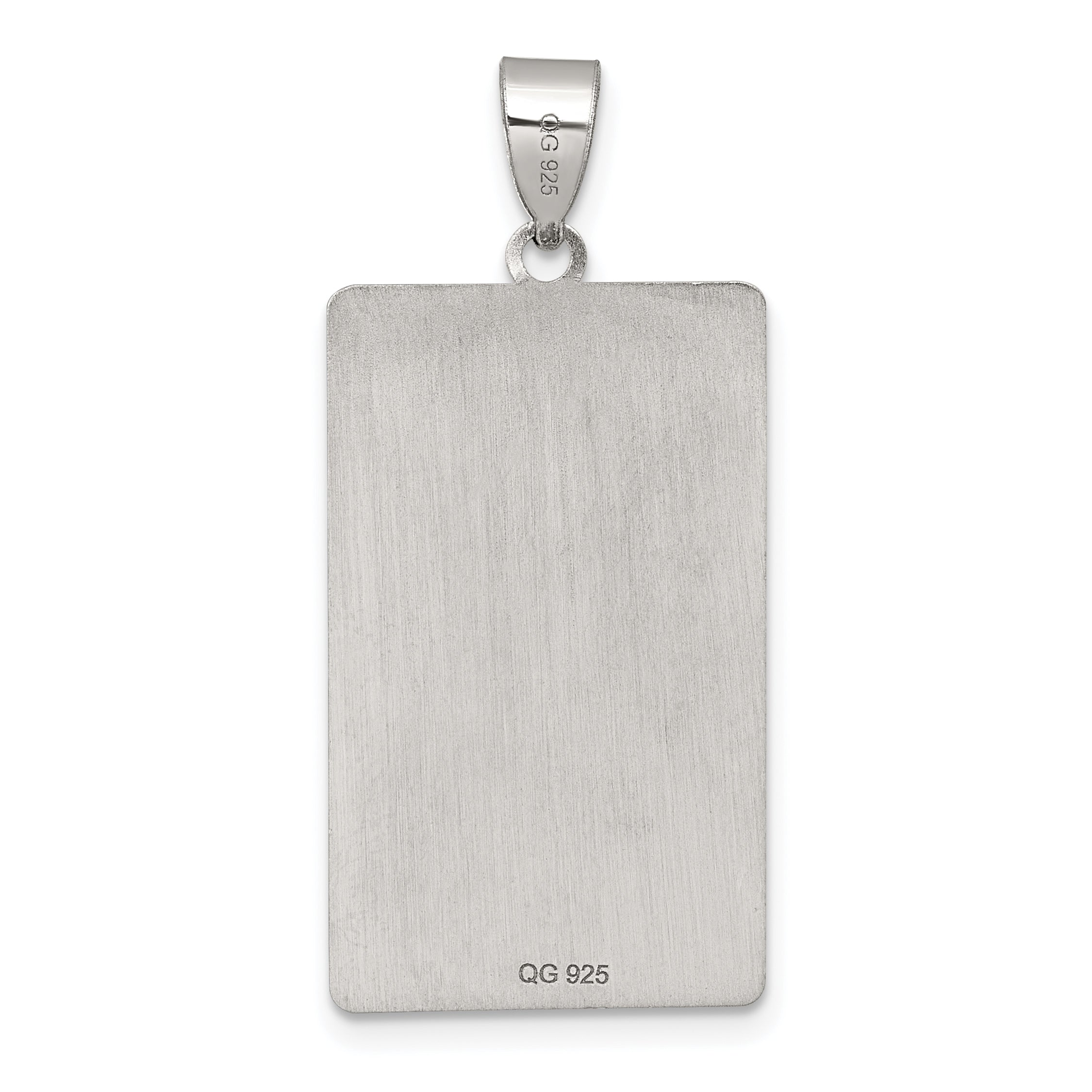 Sterling Silver The Fool Tarot Card Pendant