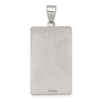 Sterling Silver The Fool Tarot Card Pendant