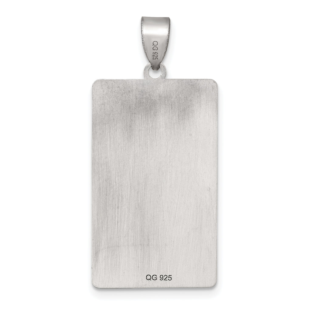 Sterling Silver The High Priestess Tarot Card Pendant