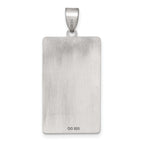 Sterling Silver The High Priestess Tarot Card Pendant