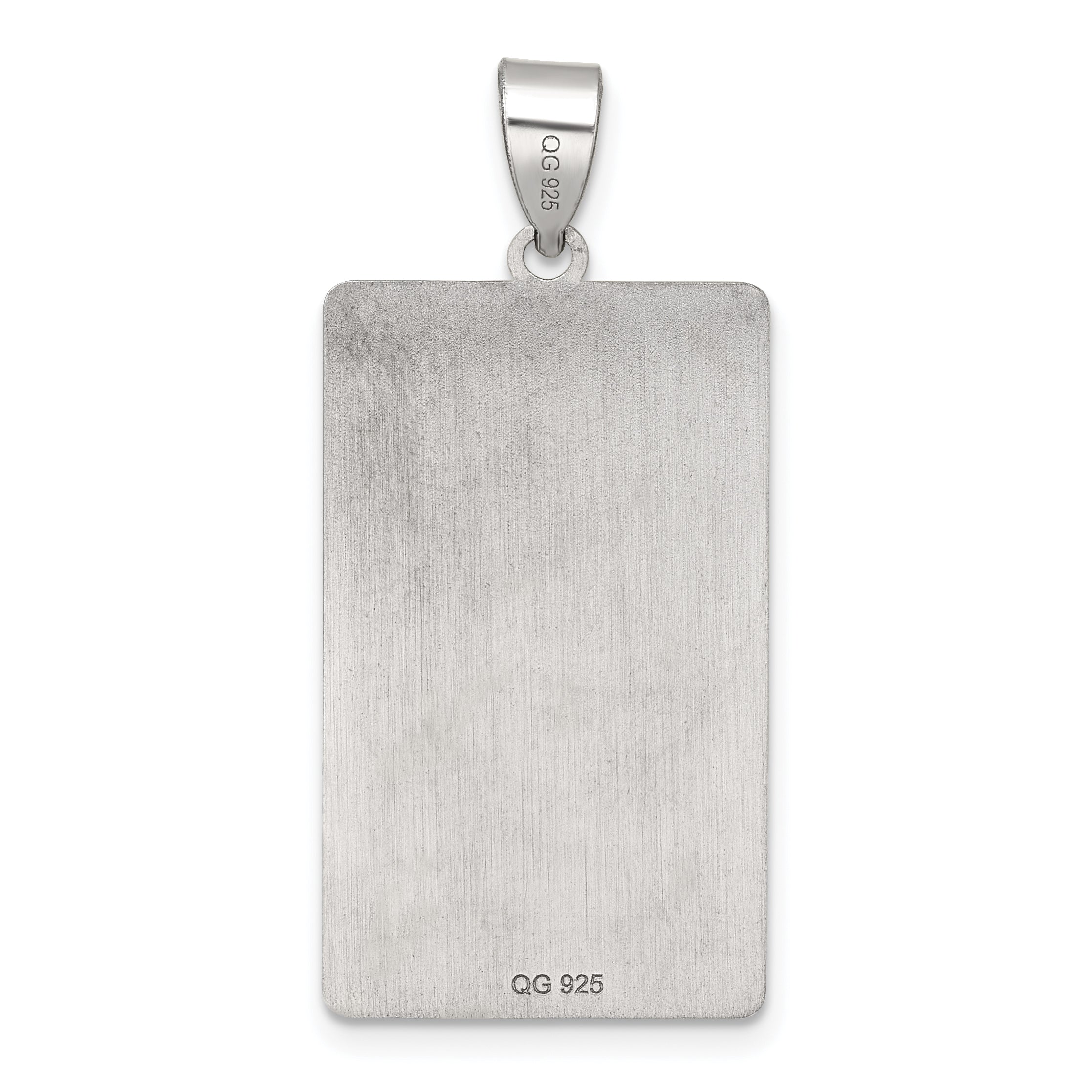 Sterling Silver The Chariot Tarot Card Pendant