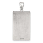 Sterling Silver The Chariot Tarot Card Pendant