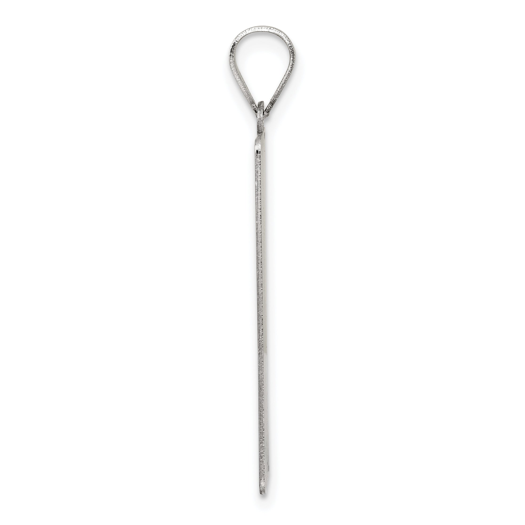 Sterling Silver Strength Tarot Card Pendant
