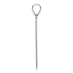 Sterling Silver Strength Tarot Card Pendant