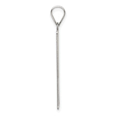Sterling Silver Strength Tarot Card Pendant