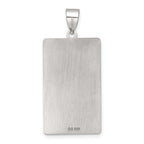 Sterling Silver Strength Tarot Card Pendant