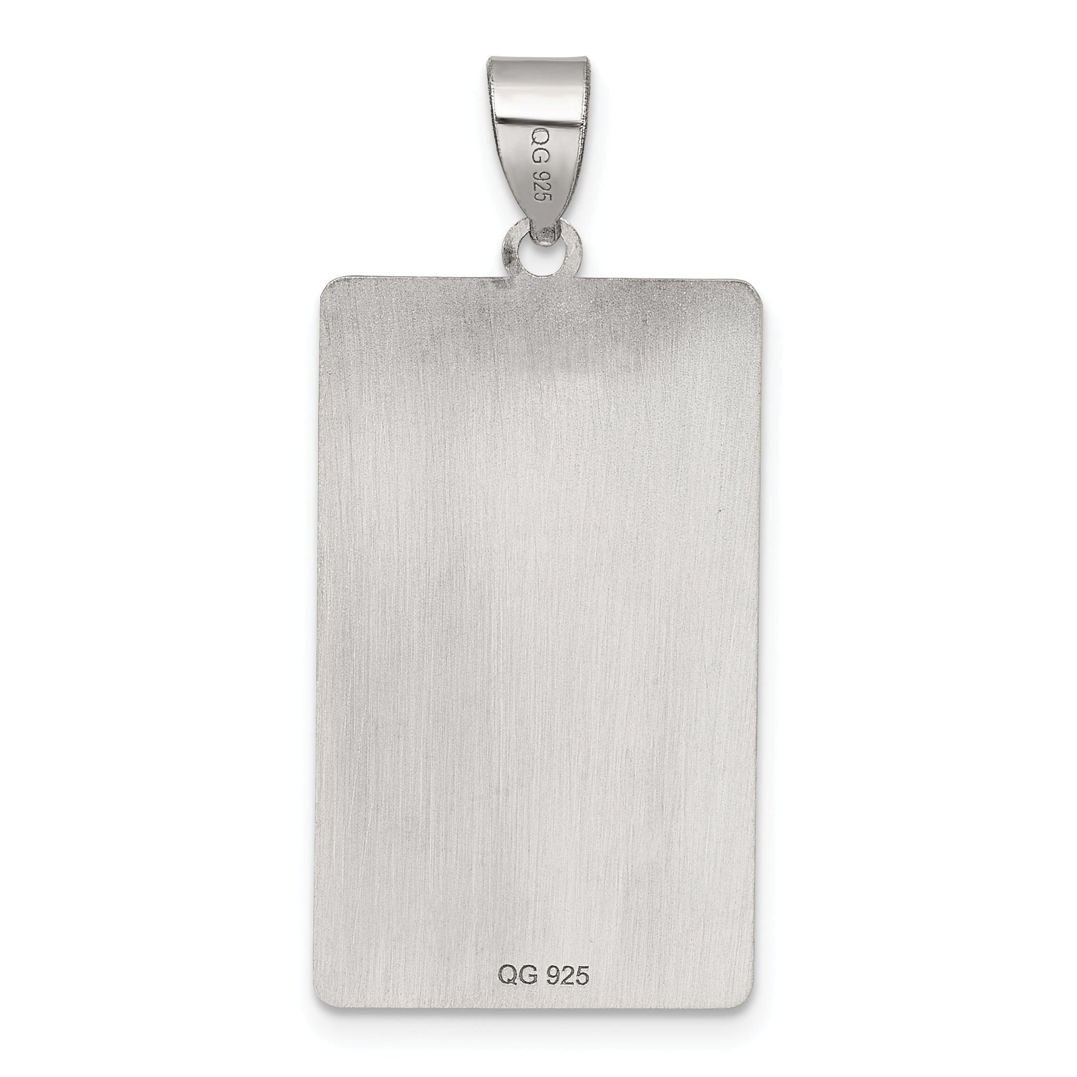 Sterling Silver The Hanged Man Tarot Card Pendant