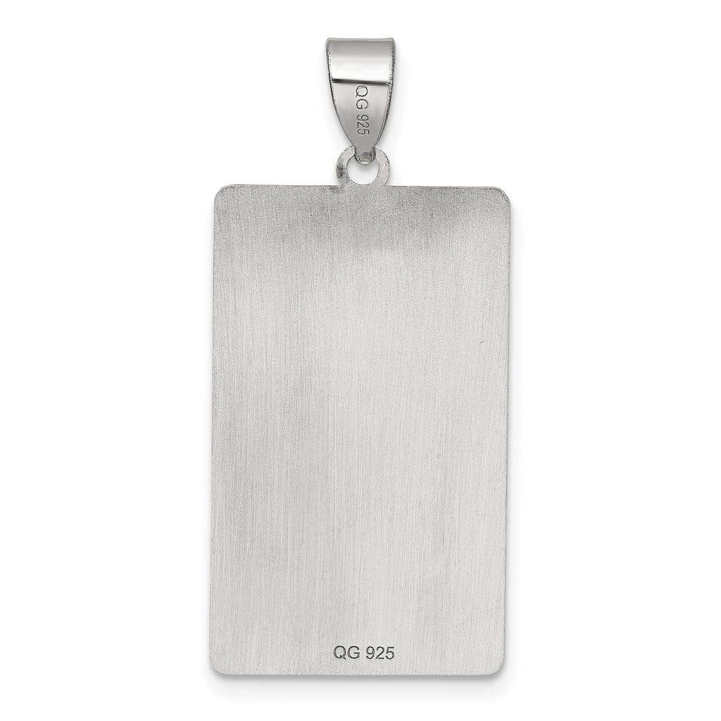 Sterling Silver The Hanged Man Tarot Card Pendant
