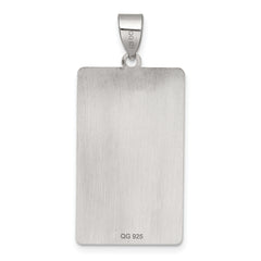 Sterling Silver The Hanged Man Tarot Card Pendant
