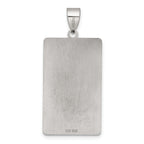 Sterling Silver Death Tarot Card Pendant