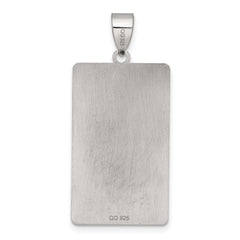 Sterling Silver Death Tarot Card Pendant