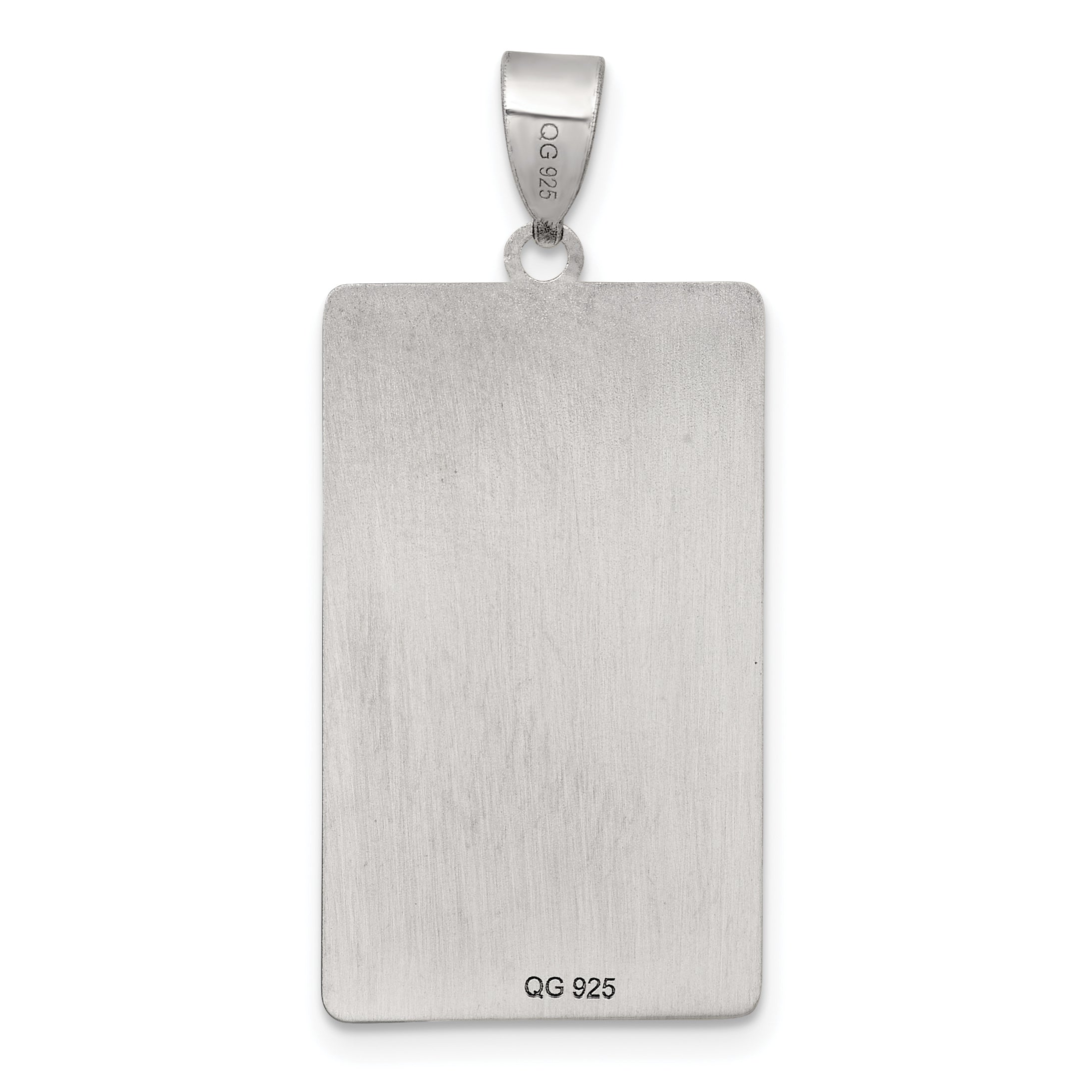 Sterling Silver The Devil Tarot Card Pendant