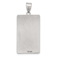 Sterling Silver The Devil Tarot Card Pendant
