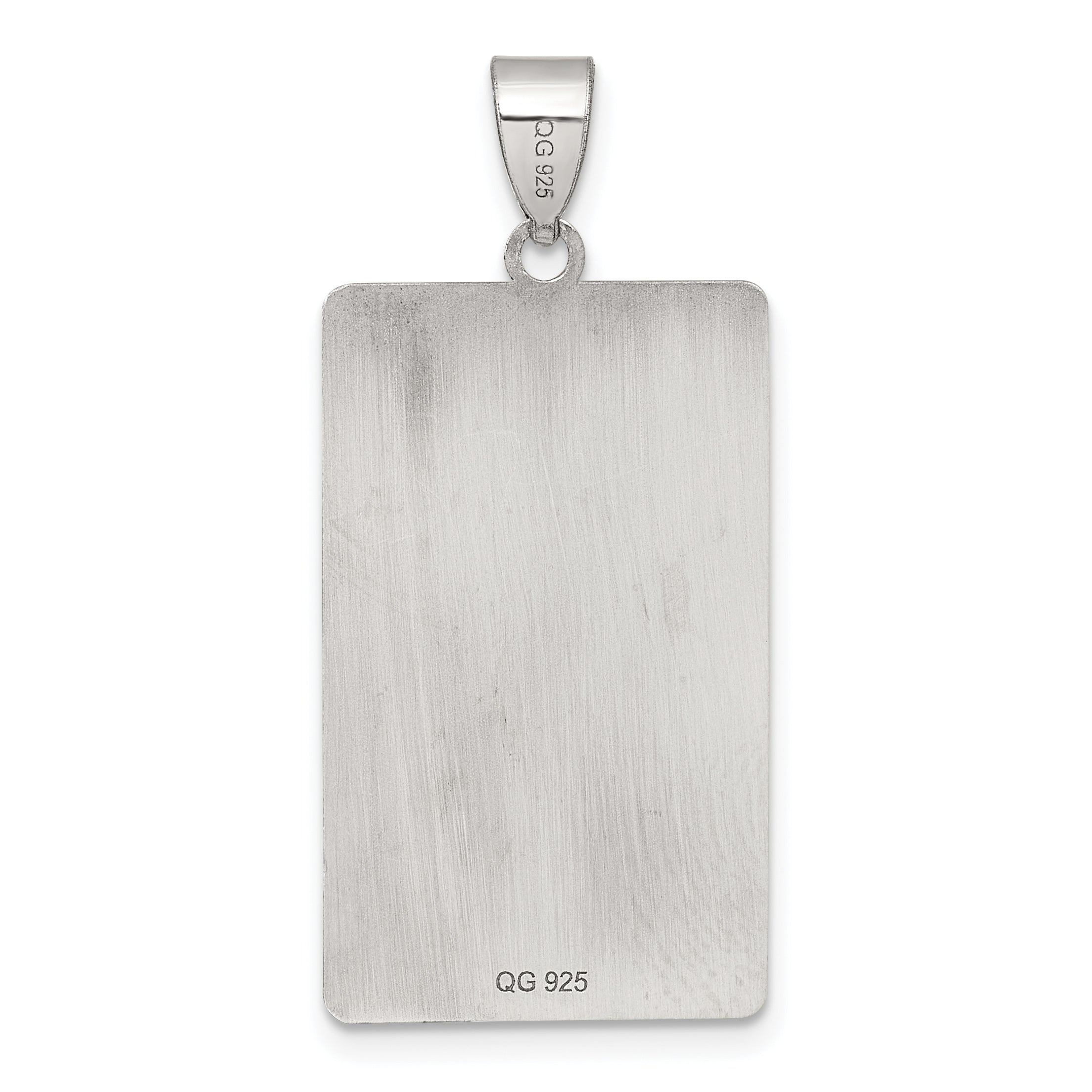 Sterling Silver The Tower Tarot Card Pendant