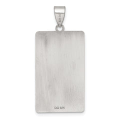 Sterling Silver The Tower Tarot Card Pendant