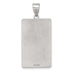 Sterling Silver The Sun Tarot Card Pendant