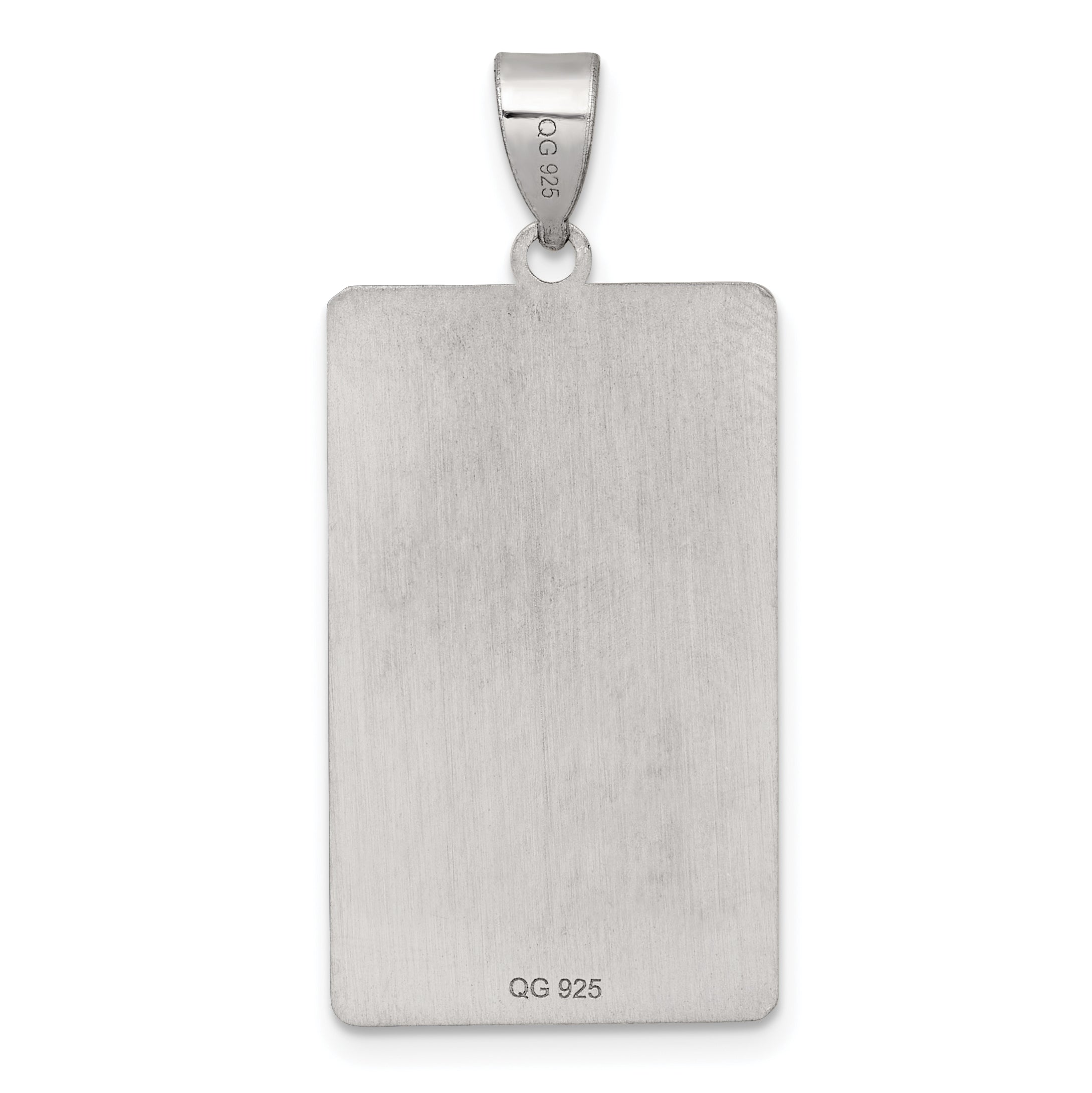 Sterling Silver The Sun Tarot Card Pendant