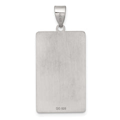 Sterling Silver The Sun Tarot Card Pendant