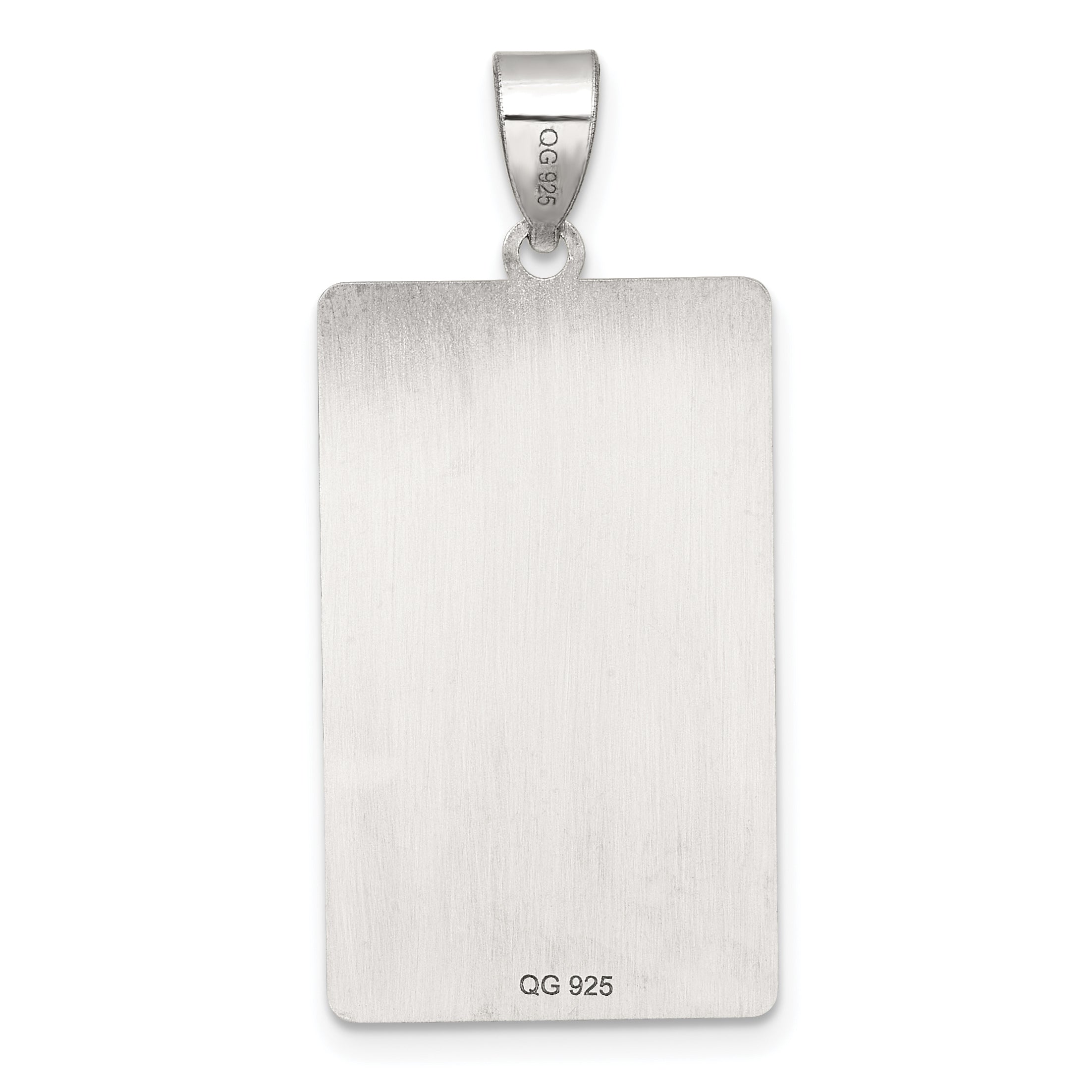 Sterling Silver The World Tarot Card Pendant