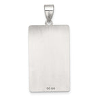 Sterling Silver The World Tarot Card Pendant