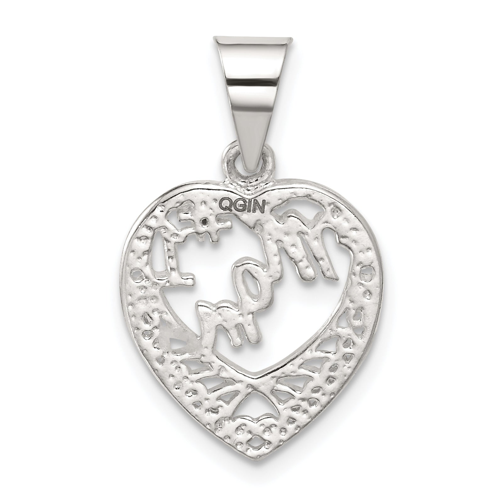 Sterling Silver #1 Mom Charm Secondary image