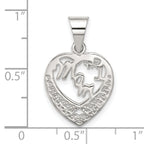 Sterling Silver #1 Mom Charm