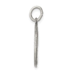 Sterling Silver Antiqued Matka Boska Medal Pendant