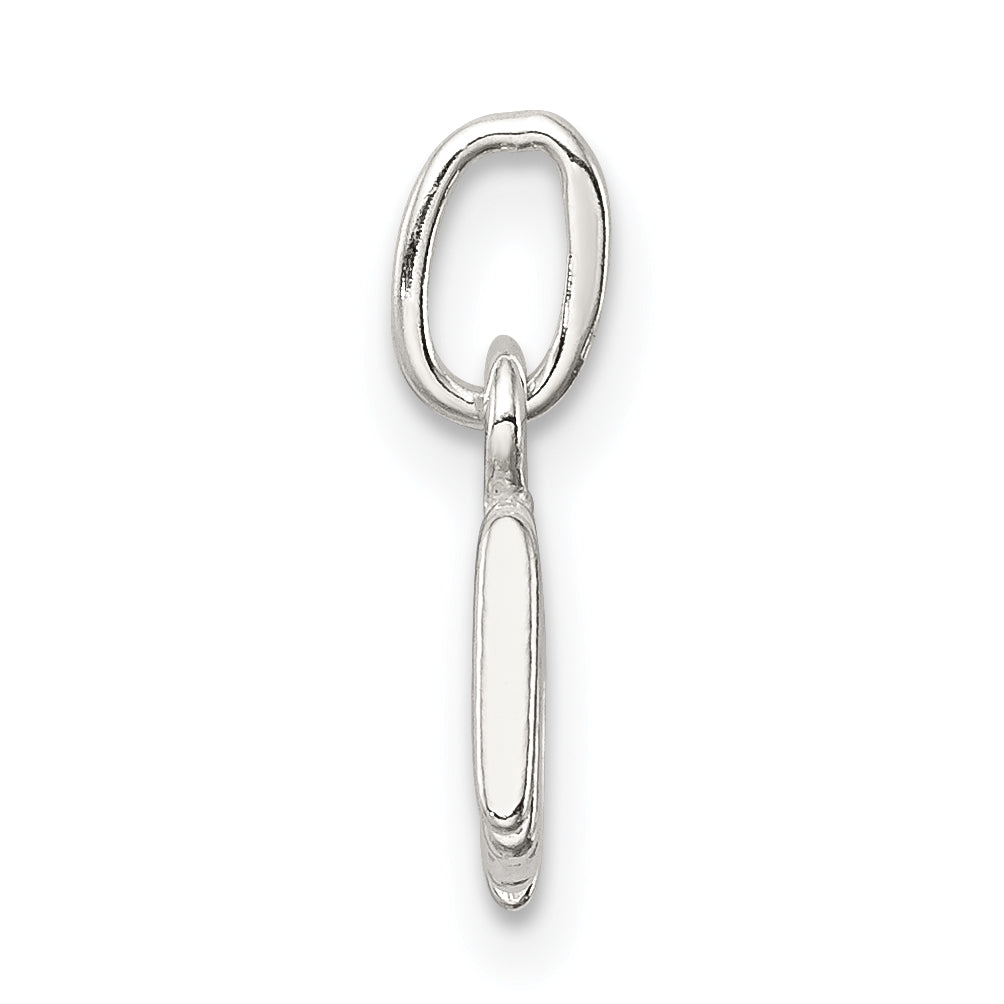 Sterling Silver Polished Mom Charm Secondary image