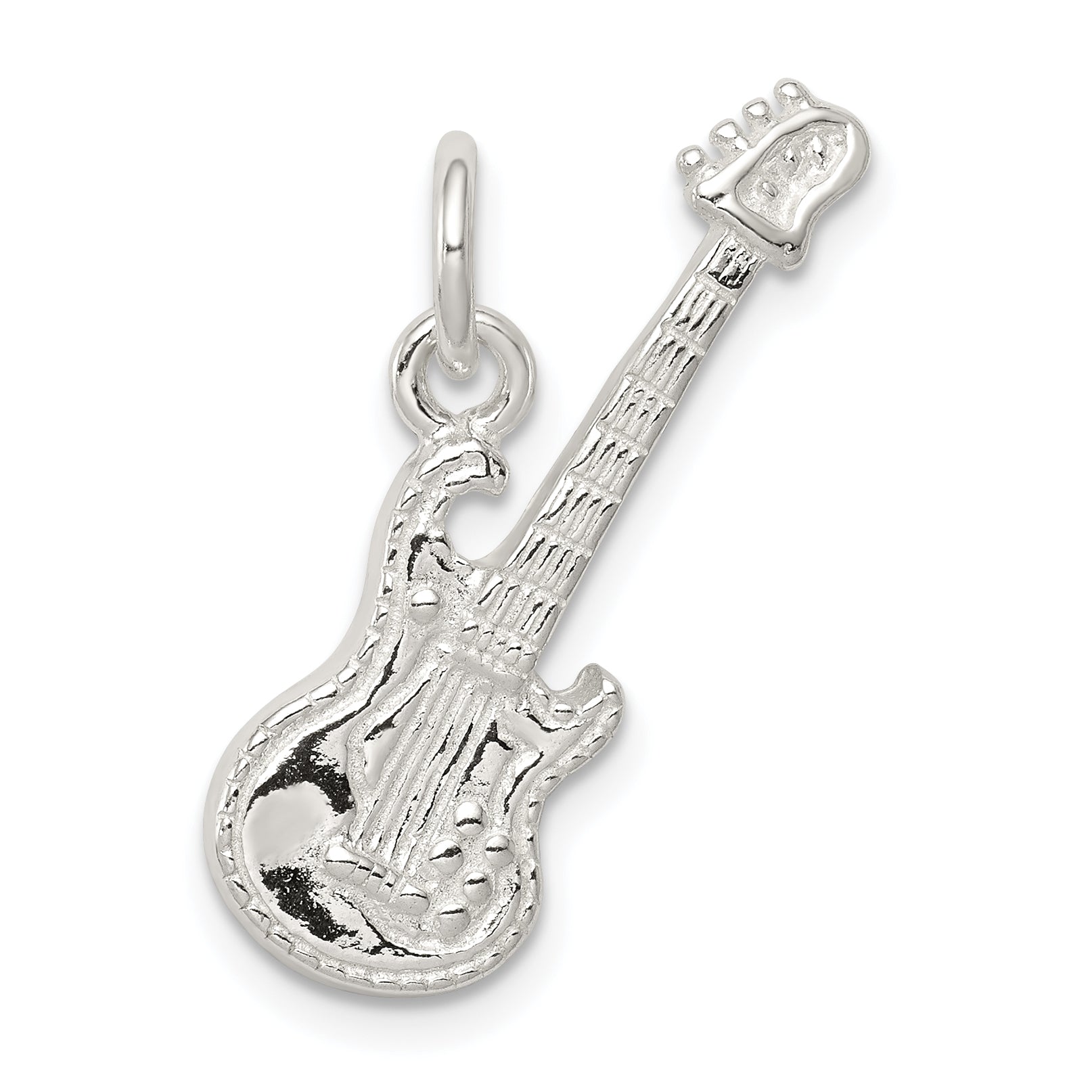 Sterling Silver Electric Guitar Charm Main image