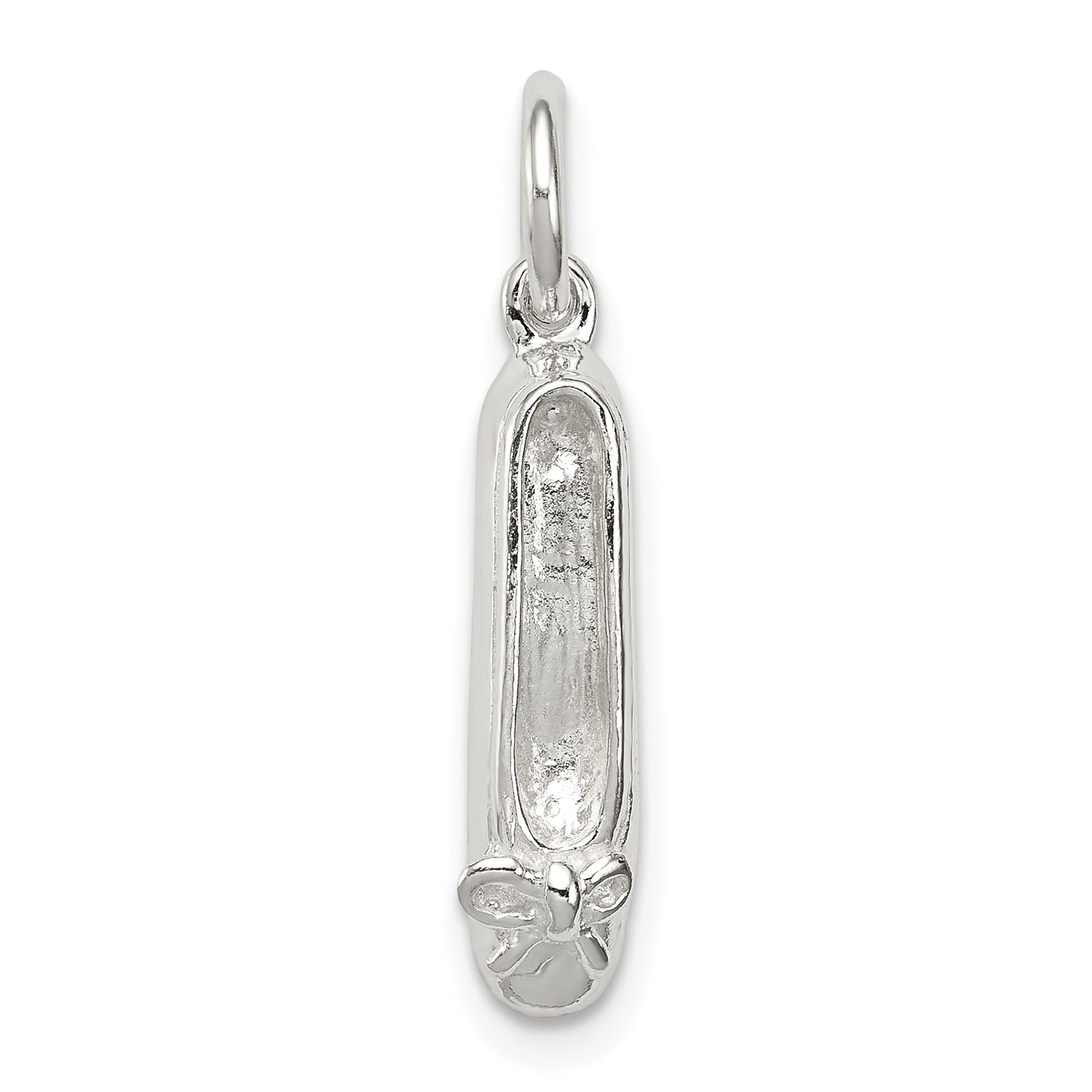 Sterling Silver Ballet Slippers Charm Main image
