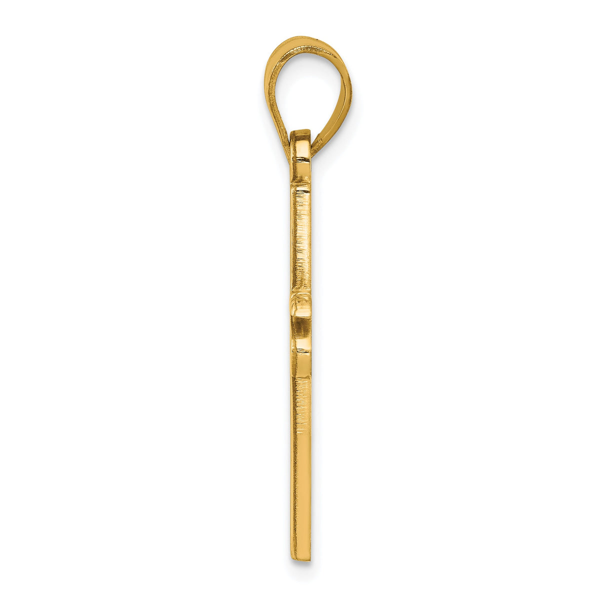 Jesus Cross Pendant in Gold-Plated Sterling Silver - Sophia Jewelers