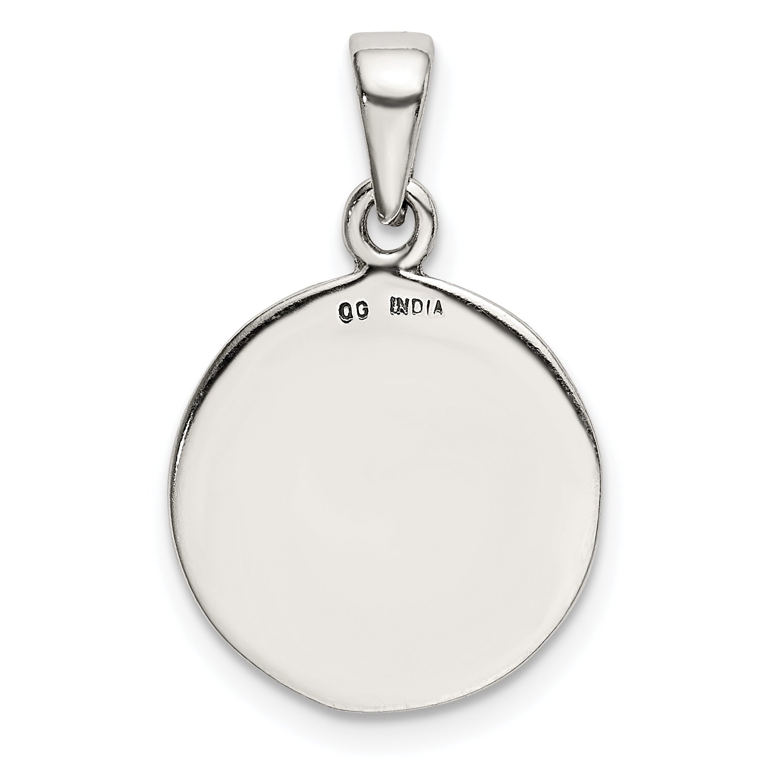 Sterling Silver LOVE YOU TO THE MOON Antiqued Star and Moon Pendant
