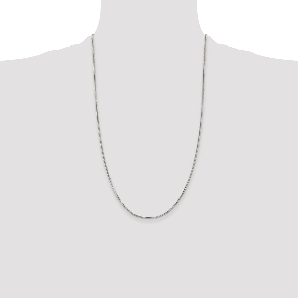 Sterling Silver 1.5mm Curb Chain