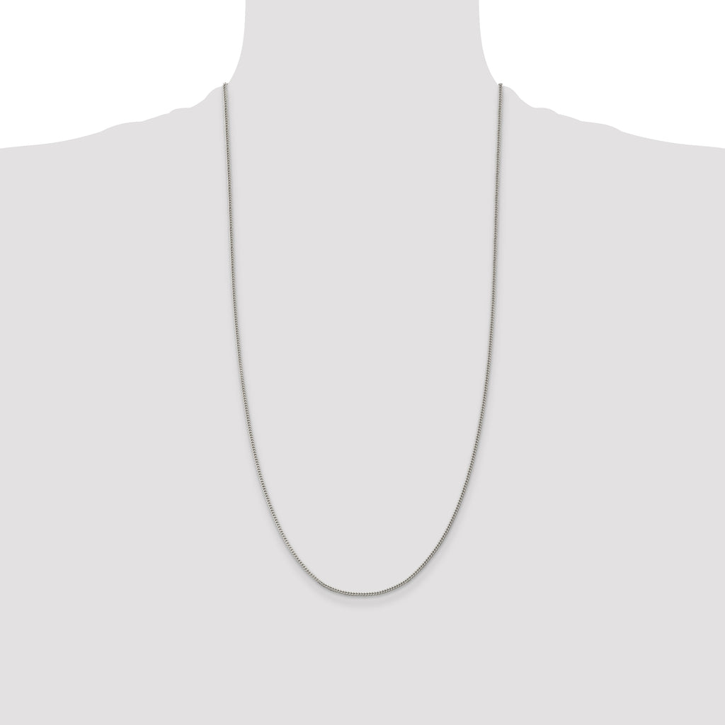 Sterling Silver 1.5mm Curb Chain