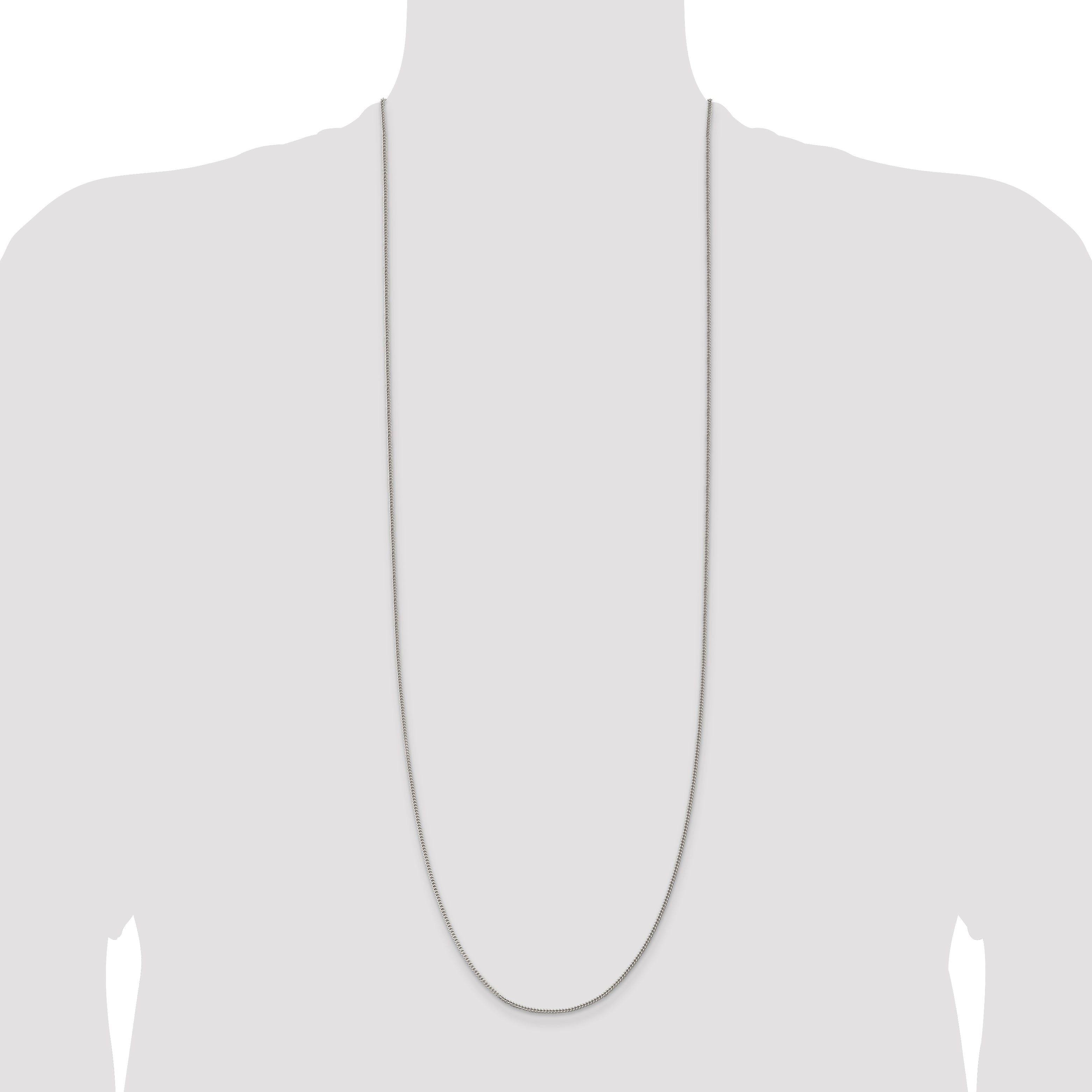 Sterling Silver 1.5mm Curb Chain