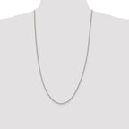 Sterling Silver 2mm Curb Chain Anklet