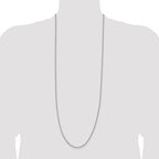Sterling Silver 2mm Curb Chain