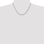 Sterling Silver Curb Chain Necklace 3mm