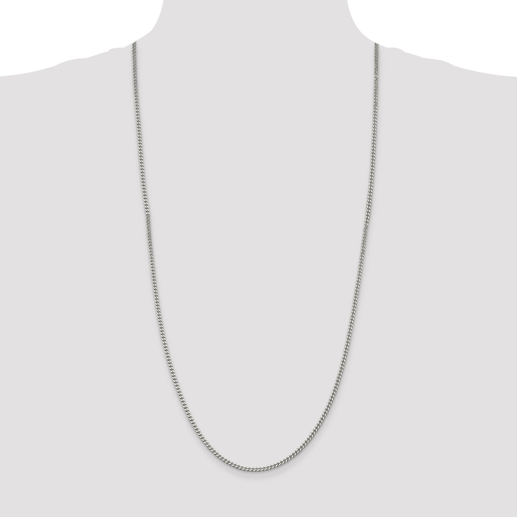 Sterling Silver 3mm Curb Chain