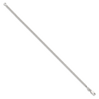 Sterling Silver 3mm Curb Chain Anklet