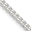 Sterling Silver Curb Chain Necklace 3.5mm
