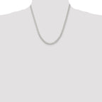Sterling Silver Curb Chain Necklace 4.5mm