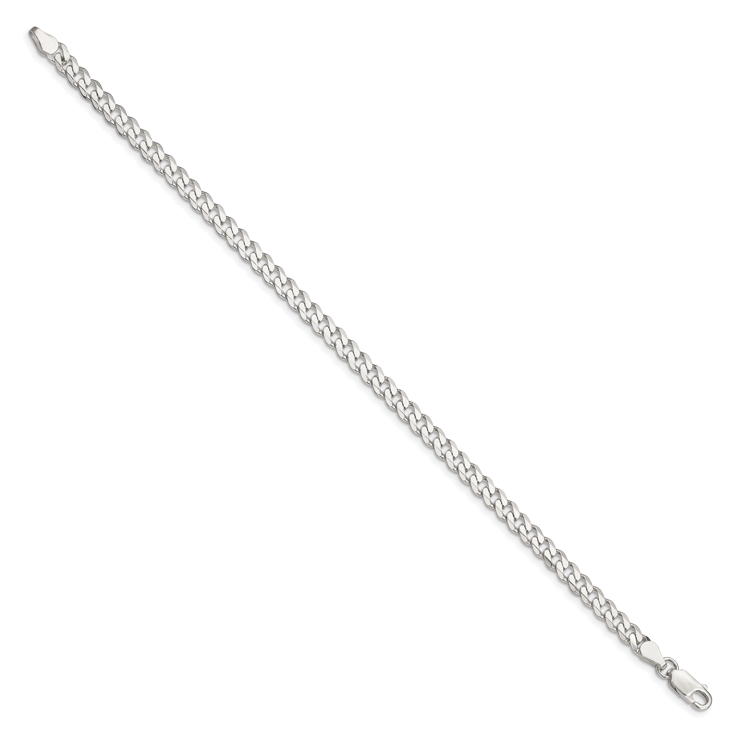 Sterling Silver 4.5mm Curb Chain Secondary image