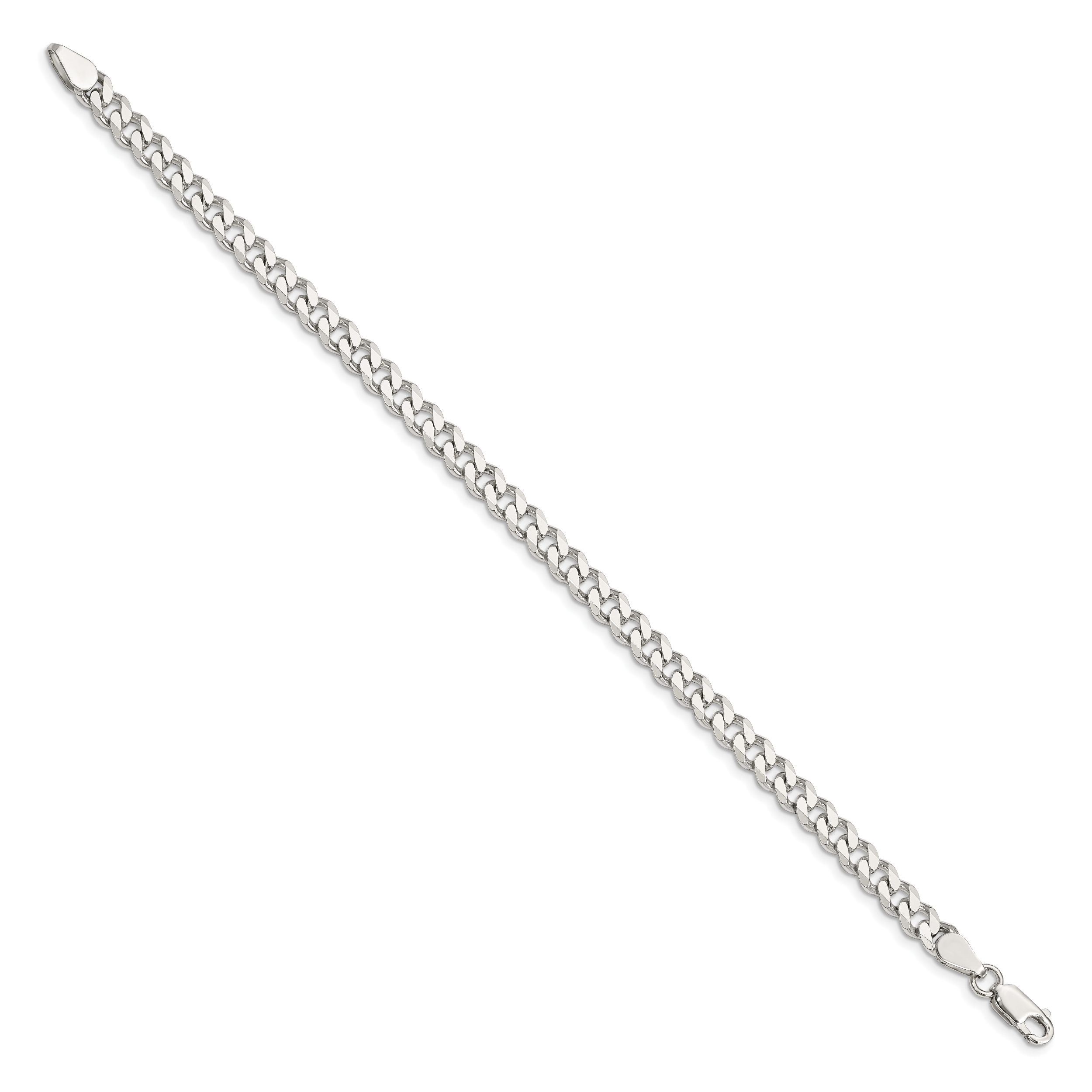 Sterling Silver 5.7mm Curb Chain