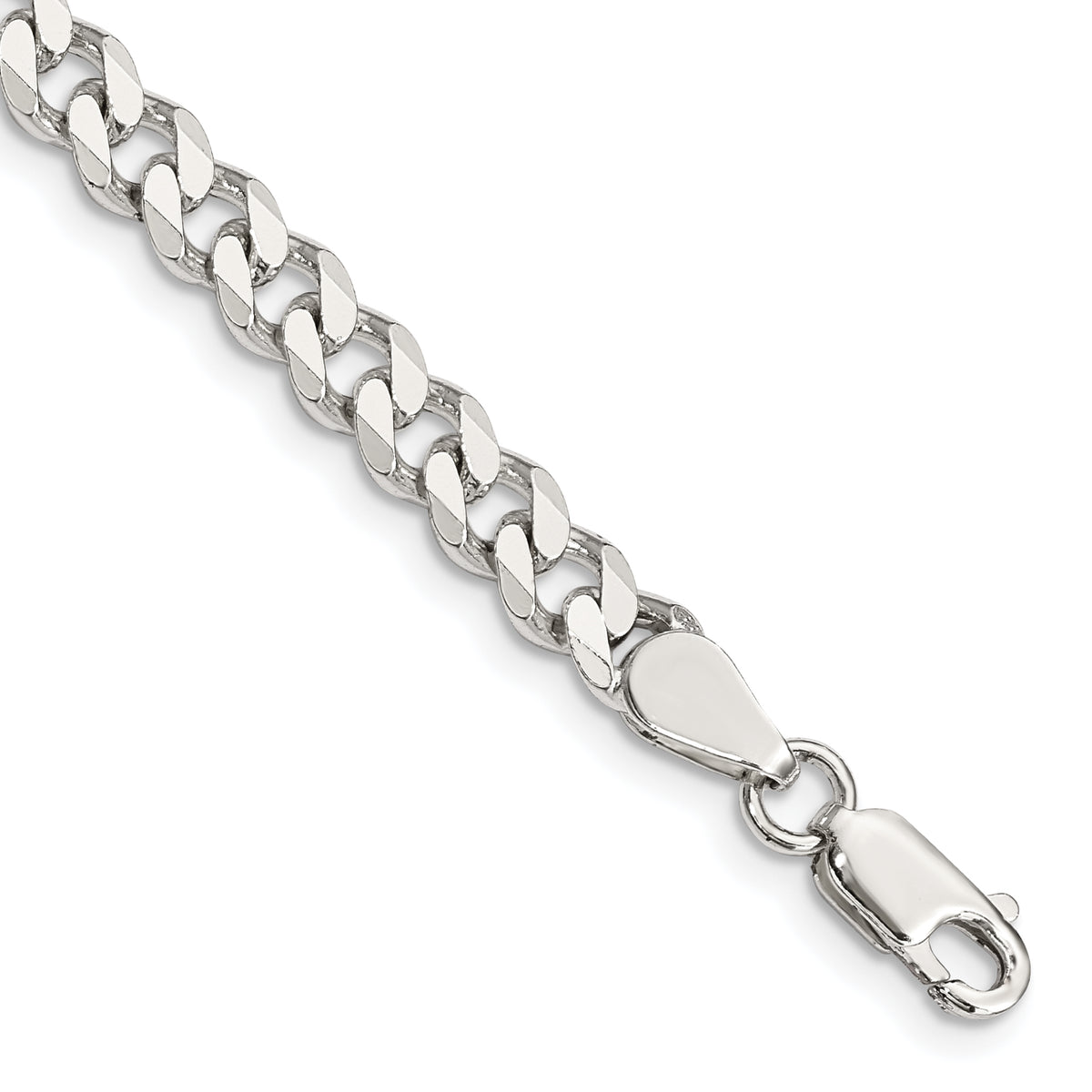 Sterling Silver 5.7mm Curb Chain
