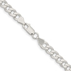 Sterling Silver 6.5mm Curb Chain
