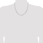 Sterling Silver Curb Chain Necklace 7.5mm