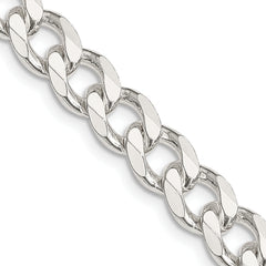 Sterling Silver 8.3mm Curb Chain