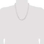 Sterling Silver 9.3mm Curb Chain